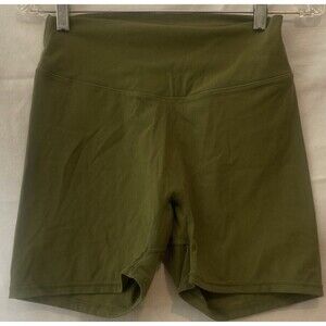 Sunzel Green Workout  bike yoga Shorts Size Medium